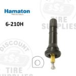 Hamaton | TPMS Rubber Snap-In Valve Stem - Ford / Hyundai / Kia - 6-210H (20046)
