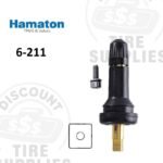 Hamaton | TPMS Rubber Snap-In Valve Stem - Jeep / Dodge / Ram - 6-211
