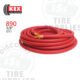 Kex Tire Repair | Industrial Rubber Air Hose (3/8″ x 25′) 1/4″ MNPT 300psi - 890