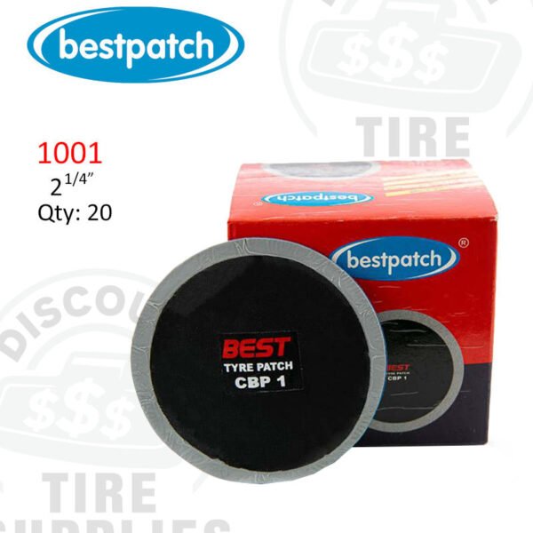BestPatch | Medium Round Reinforced Tire Patches 2 1/4" - 1001