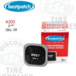 BestPatch | Square Universal Tire Repair Patches 2 3/8" - 4203