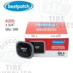 BestPatch | Square Universal Tire Repair Patches 1 3/4" - 4205