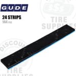 Gude | Steel 1.00 oz FE Stick-On Adhesive Tape Wheel Weight | Steel Coated - Black- 144 PC. Box