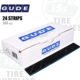 Gude | Steel 2.00 oz FE Stick-On Adhesive Tape Wheel Weight | Steel Coated - Black- 72 PC. Box