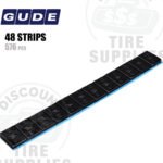 Gude | Steel 1/4 oz (0.25 oz) FE Stick-On Adhesive Tape Wheel Weight | Steel Coated - Black - 576 PC. Box - Image 4
