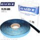 Gude | Steel 1/2 oz (0.50 oz) FE Stick-On Adhesive Tape Wheel Weight Roll | 360 pcs | Steel | Coated | Black