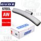 Gude | AW Passenger Car Clip-on Wheel Weights for Alloy Wheels, Steel Coated