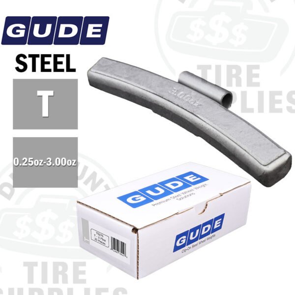 Gude T Style Passenger Truck Clip-On Wheel Weights