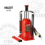 20 Ton Air Operated Hydraulic Bottle Jack - HBJ20T