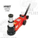 2-Stage 80/40 Ton Air Operated Hydraulic Jack - HPJ80T