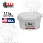 Kex Tire Repair | Universal Mounting Paste, Low Profile Pail – 7.7 lbs - KX-1052N