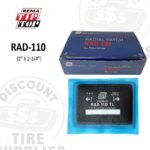 Rema | 2 x 2.75 Inch Radial Tire Patch Repair Unit - RAD-110