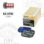 Rubber Reinforced Universal Tire Repair Units (Square) – Patch Size 1-3/4″ (44mm) - KX-UP45 - Image 2
