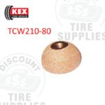 Kex Tire Repair | 2-1/2" 3/8" Bore, Buffing Rasp - 80 Grit - TCW-210-80