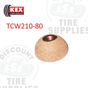 Kex Tire Repair | 2-1/2" 3/8" Bore, Buffing Rasp - 80 Grit - TCW-210-80