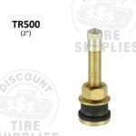 2″ Tubeless Truck Brass Clamp-In Clamp Stem - .625 Hole - TR-500