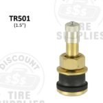 1.5″ Tubeless Truck Brass Clamp-In Valve Stem - .625 Hole - TR-501