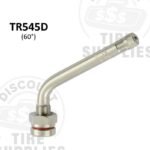 60° Alcoa O-Ring Seal Bent Metal Metric Valve Stem 9.7mm Hole - TR-545D