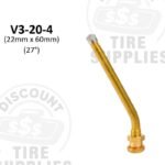 22mm X 60mm EHA 9.7mm Metric Rim Hole Valve Stems - V3-20-4