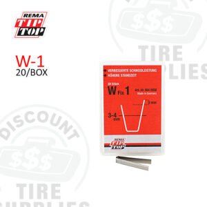 Rema Tip Top | Angle Tire Groover Cutting Bladed, 5/32" - 20 Pack - W-1