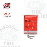 Rema Tip Top | Angle Tire Groover Cutting Bladed, 1/4" - 20 Pack - W-2