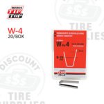 Rema Tip Top | Angle Tire Groover Cutting Bladed, 3/8" - 20 Pack - W-4