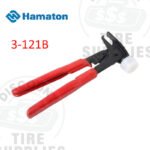 Hamaton | Heavy Duty Wheel Weight Pliers and No-Mar Hammer Tool - 3-121B