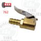 Kex Tire Repair | European-Style Clip-On Flow Thru Air Chuck (Closed Style) - 762