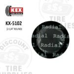 Fabric Reinforced Universal Tire Repair Units (Medium Round) – Patch Size 2-1/4″ (57 mm) - KX-5102