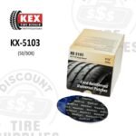 Fabric Reinforced Universal Tire Repair Units (Large Round) – Patch Size 3-1/8″ (80 mm) - KX-5103 - Image 2