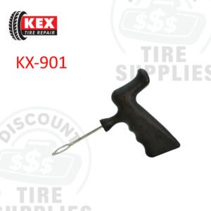 Kex Tire Repair | Split-Eye Insert Needle with Pistol-Grip - KX-901