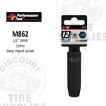 1/2" Drive, 12mm 6pt Deep Impact Socket - M862 - Image 2