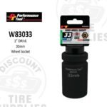 1" Dr. Budd Wheel Socket 33mm - W83033 - Image 2