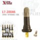 TPMS Snap-In Rubber Valve Stem - Ford / Hyundai / Kia - 17-20046