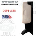Zenex | Push-Style Hand Soap Dispenser, Wall Mount, for Use with 3.55L Hand Soap Bottles - DSP1-JS35