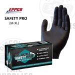 Eppco | Safety Pro® Nitrile Gloves, Powder Free, 6 mil, Black Gloves