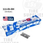 #9 Industrial Double Honed Single Edge Razor Blades - 111-01-DH