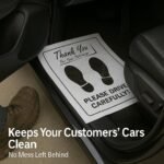 Hi-Tech | Disposable Paper Car Floor Mats | Waterproof | 500 Pack | PC-500C