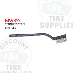 Stainless Steel Brass Tire Brush - MWBSS