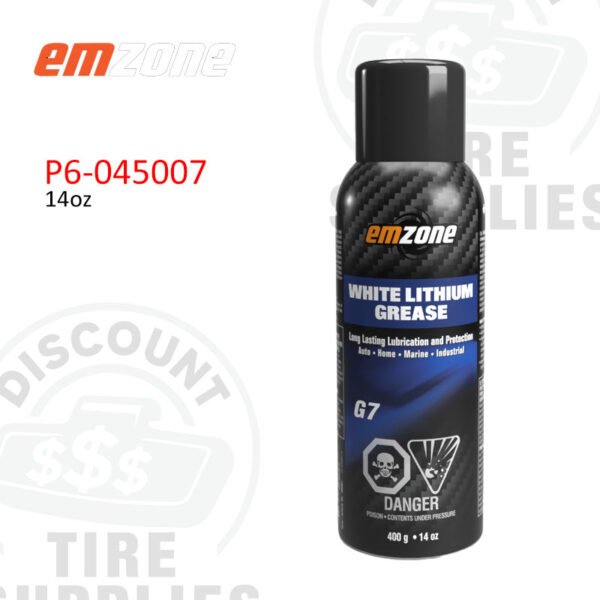 Emzone | White Lithium Grease, 14 oz - 045007