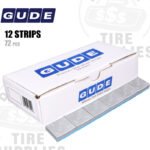 Gude | Steel 2.00 oz FE Stick-On Adhesive Tape Wheel Weight | Steel Coated - Silver - 72 PC. Box