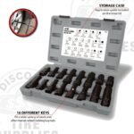 Locking Lug Nut Master Key 16 Pc. Set - M994 - Image 2